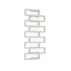 Matisere Sèche-serviette eau chaude blanc de 655mm de haut et 400mm de large - 316 Watt - BOO655/400ZXB* Sèche-Serviettes Eau Chaude