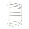 Matisere Sèche-serviette eau chaude blanc de 660mm de haut et 436mm de large. - 262 Watt - LEN660/436PSXB