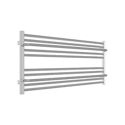 Matisere Sèche-serviette eau chaude chromé de 820mm de haut / 300mm de large - 171 Watt - LIM820/300ZXCRO