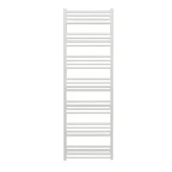 Matisere Sèche-serviette eau chaude blanc de 1620mm de haut et 400mm de large - 573 Watt - FIO1620/400SXB* Sèche-Serviettes Eau Chaude
