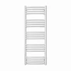 Matisere Sèche-serviette eau chaude blanc de 1140mm de haut et 586mm de large. - 566 Watt - LEN1140/586PSXB* Sèche-Serviettes Eau Chaude