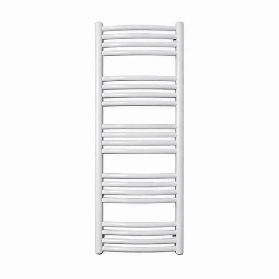 Matisere Sèche-serviette eau chaude blanc de 1140mm de haut et 586mm de large. - 566 Watt - LEN1140/586PSXB* Sèche-Serviettes Eau Chaude