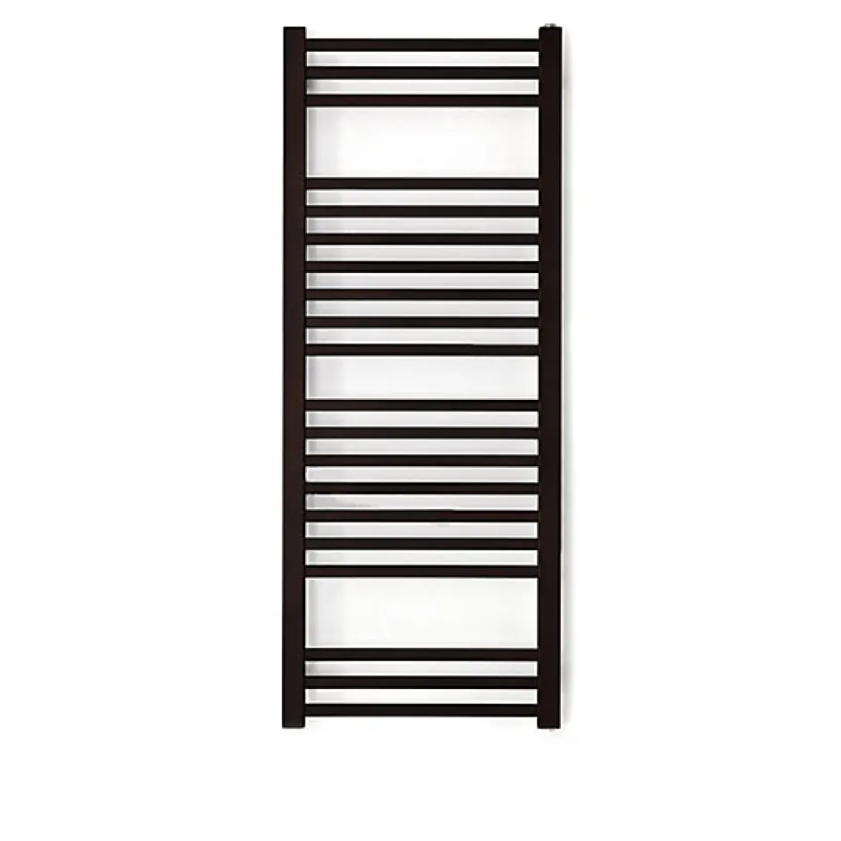 Matisere Sèche-serviette eau chaude noir de 760mm de haut et 500mm de large - 320 Watt - BON760/500SXN
