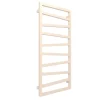 Matisere Sèche-serviette eau chaude beige de 835mm de haut et 500mm de large - 332 Watt - ZIG835/500ZX1015