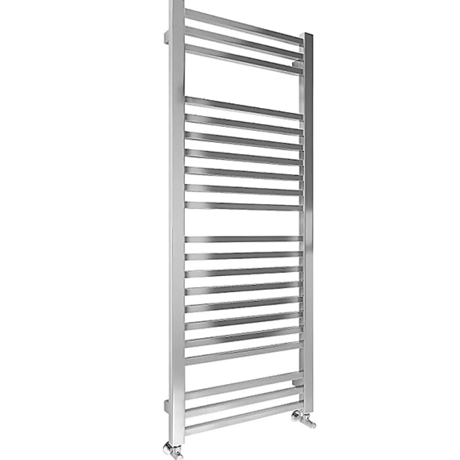 Matisere Sèche-serviette eau chaude chromé de 1510mm de haut et 600mm de large - 510 Watt - BON1510/600SXCROK* Sèche-Serviettes Eau Chaude