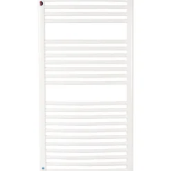 Irsap Sèche-serviette eau chaude Venus blanc - 1166 W - Raccord central -* Sèche-Serviettes Eau Chaude