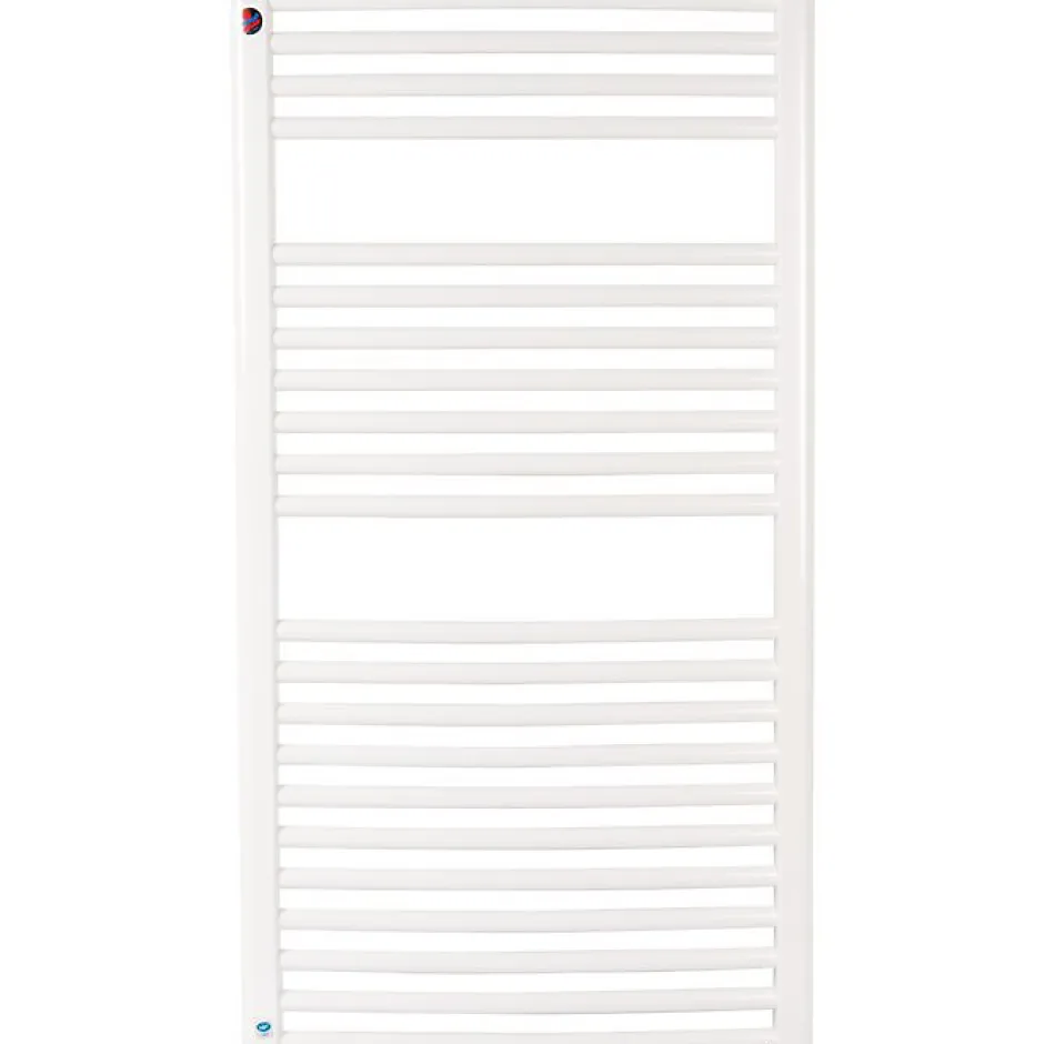 Irsap Sèche-serviette eau chaude Venus blanc - 1166 W - Raccord central -* Sèche-Serviettes Eau Chaude