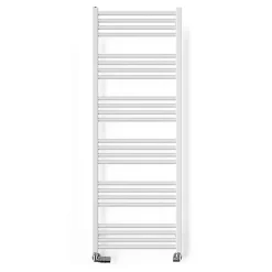 Matisere Sèche-serviette eau chaude blanc de 1380mm de haut et 530mm de large - 616 Watt - FIO1380/530SXB* Sèche-Serviettes Eau Chaude