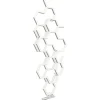 Matisere Sèche-serviette eau chaude blanc de 821mm de haut et 486mm de large - 248 Watt - HEX821/486ZXB