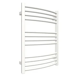 Matisere Sèche-serviette eau chaude blanc de 660mm de haut et 536mm de large. - 312 Watt - LEN660/536PSXB* Sèche-Serviettes Eau Chaude