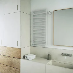 Matisere Sèche-serviette eau chaude gris 1070mm de haut 500mm de large - 406 Watt - ZIG1070/500Z87035