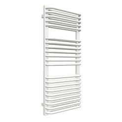 Matisere Sèche-serviette eau chaude blanc de 1260mm de haut et 640mm de large - 1173 Watt - TYT1260/640SXB