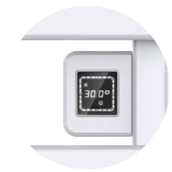 Sannover Sèche-Serviette Electrique Mural Omiros Plat Sannover 500 W Blanc* Sèche-Serviettes Électrique