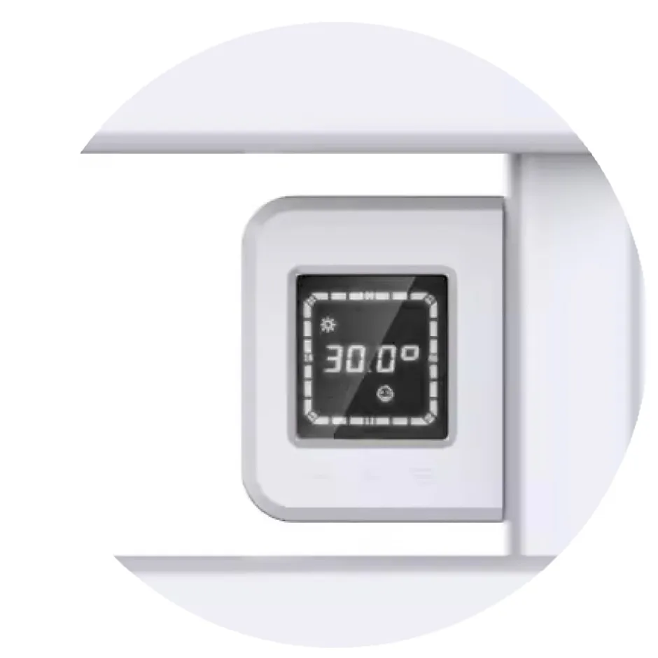 Sannover Sèche-Serviette Electrique Mural Omiros Plat Sannover 500 W Blanc* Sèche-Serviettes Électrique