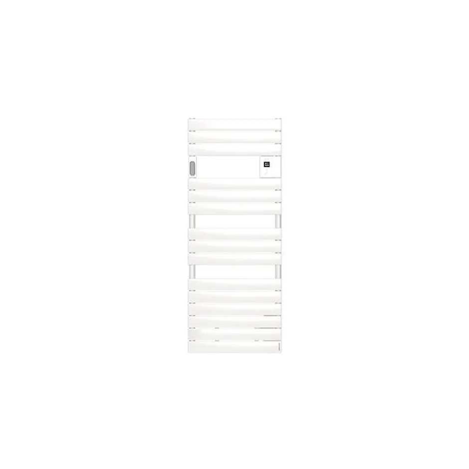 Atlantic Sèche-serviette électrique - Adélis - - 750 W - H. 1402 mm - Blanc brillant - Connecté* Sèche-Serviettes Électrique