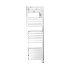 Noirot Sèche-serviette électrique à inertie fluide Actibain compact 300W + soufflerie 1000W* Sèche-Serviettes Soufflant