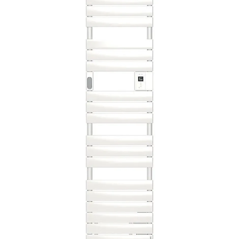 Atlantic Sèche-serviette électrique - Adélis - - 1000 W - Avec soufflerie 1000 W - H. 1777 mm - Blanc brillant - Connecté* Sèche-Serviettes Électrique|Sèche-Serviettes Soufflant