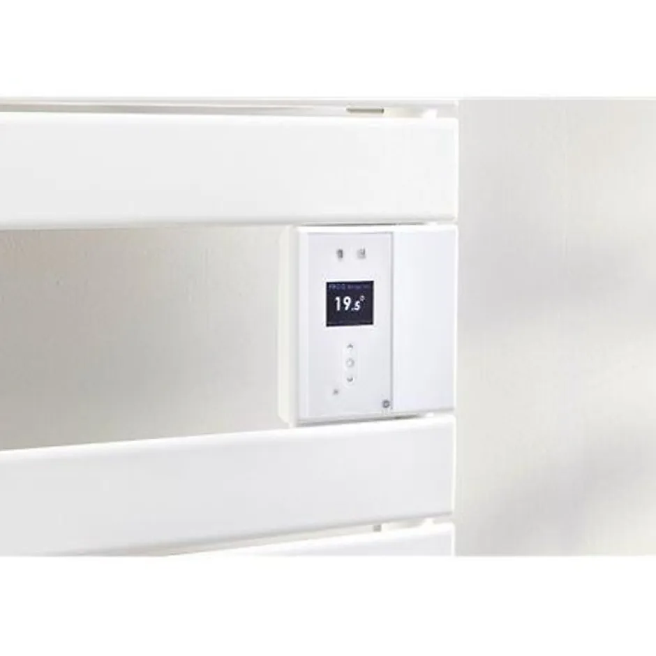 Atlantic Sèche-serviette électrique - Adélis - - 1000 W - Avec soufflerie 1000 W - H. 1777 mm - Blanc brillant - Connecté* Sèche-Serviettes Électrique|Sèche-Serviettes Soufflant