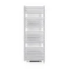 Matisere Sèche-serviette électrique blanc de 1260mm de haut et 540mm de large - 1000 Watt - TYT1260/540E8BBLO