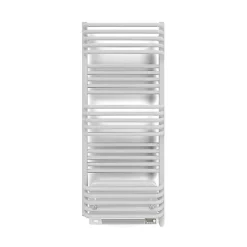 Matisere Sèche-serviette électrique blanc de 1580mm de haut et 500mm de large - 800 Watt - POL1580/500E8BBLO* Sèche-Serviettes Soufflant