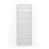 Matisere Sèche-serviette électrique blanc thermostat wifi - HxL 1580x800mm - 1200 Watt - ALE1580/800E8BW
