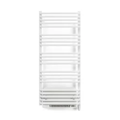 Matisere Sèche-serviette électrique blanc de 1580mm de haut et 500mm de large - 800 Watt - ALE1580/500E8BBLO