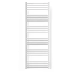 Matisere Sèche-serviette électrique blanc - (HxL) 1380x600mm - 800 Watt - 800 Watt - FIO1380-600E1B