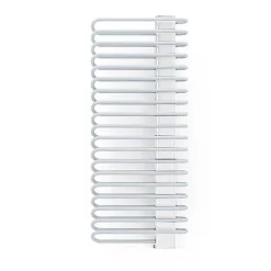 Matisere Sèche-serviette électrique blanc de 1620mm de haut et 400mm de large - 800 Watt - MIC1620/400E8SOABB* Sèche-Serviettes Électrique