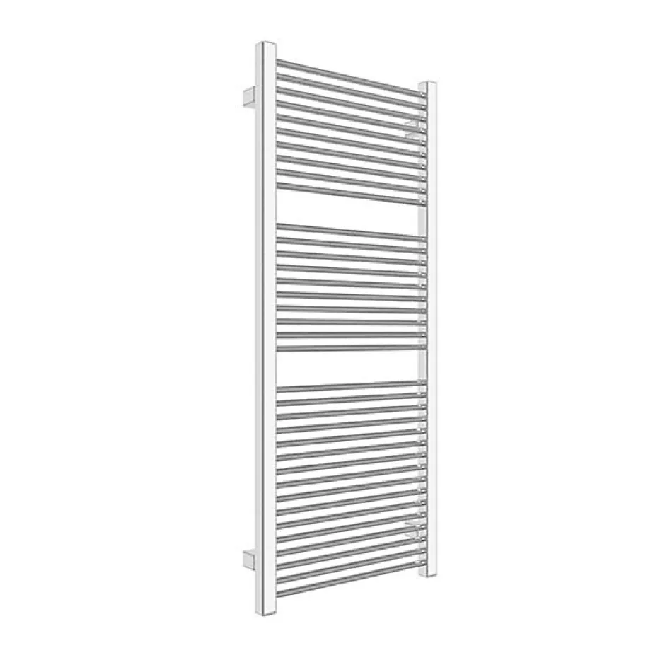 Matisere Sèche-serviette électrique chromé - (HxL) 1035x430mm - 500 (Watts) - 500 Watt - MIK1035-430E1CRO* Sèche-Serviettes Électrique