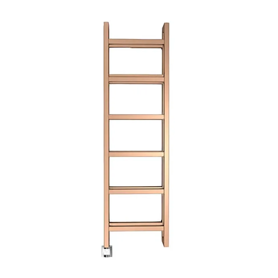 Matisere Sèche-serviette électrique cuivré - (HxL) 1150x300mm - 500 (Watts) - 500 Watt - STA1150-300E1BCO