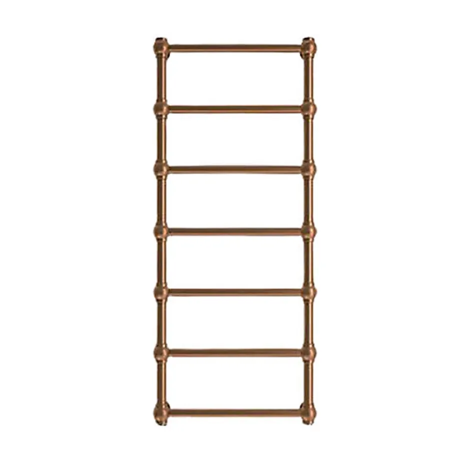 Matisere Sèche-serviette électrique cuivré - (HxL) 1540x504 mm - 100 (Watts) - 300 Watt - RET1540-504E1COP* Sèche-Serviettes Électrique