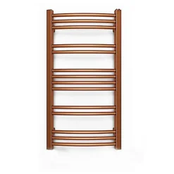 Matisere Sèche-serviette électrique cuivré - (HxL) 555x500 mm - 300 (Watts) - 300 Watt - JAD555-500E8BCO