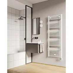 Irsap Sèche-serviette électrique Flèche - Blanc - 1000 W