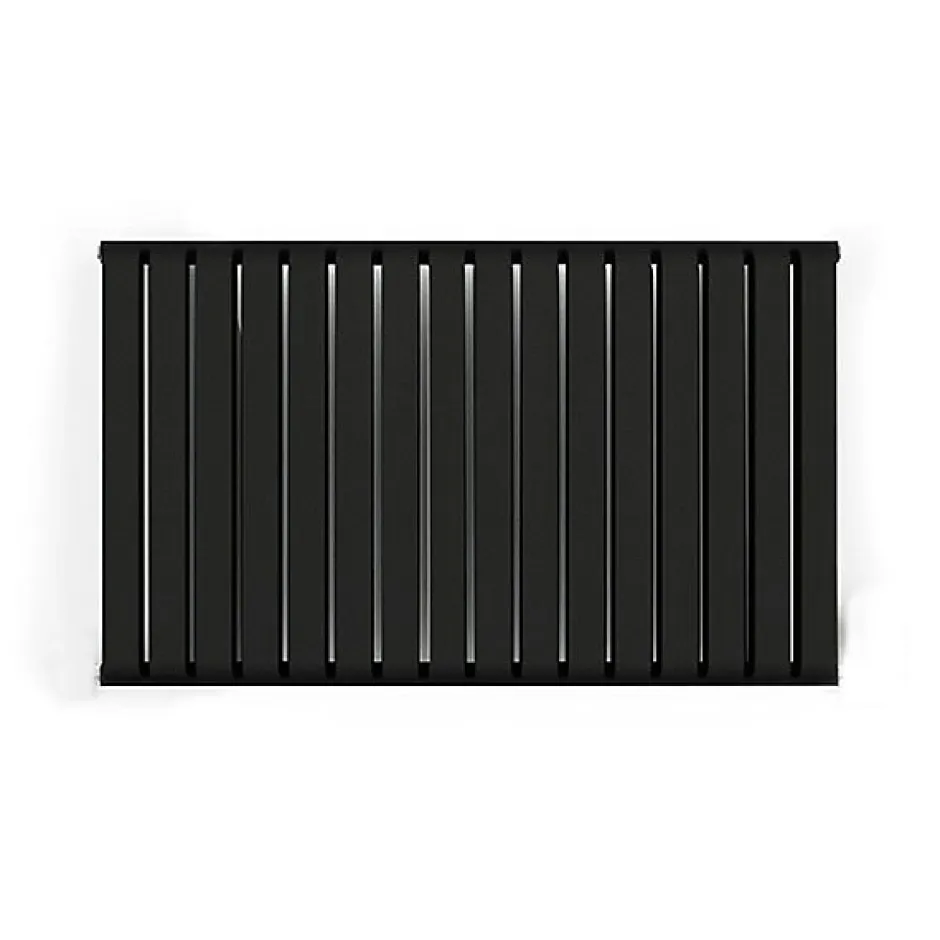 Matisere Sèche-serviette électrique noir thermostat wifi - HxL 630x1825mm - 2000 Watt - WAR630/1825ROE8NW
