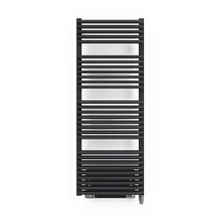 Matisere Sèche-serviette électrique noir de 820mm de haut et 640mm de large - 800 Watt - TYT820/640E8NBLO* Sèche-Serviettes Soufflant