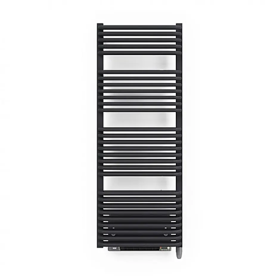 Matisere Sèche-serviette électrique noir de 1020mm de haut et 540mm de large - 800 Watt - TYT1020/540E1NBLO