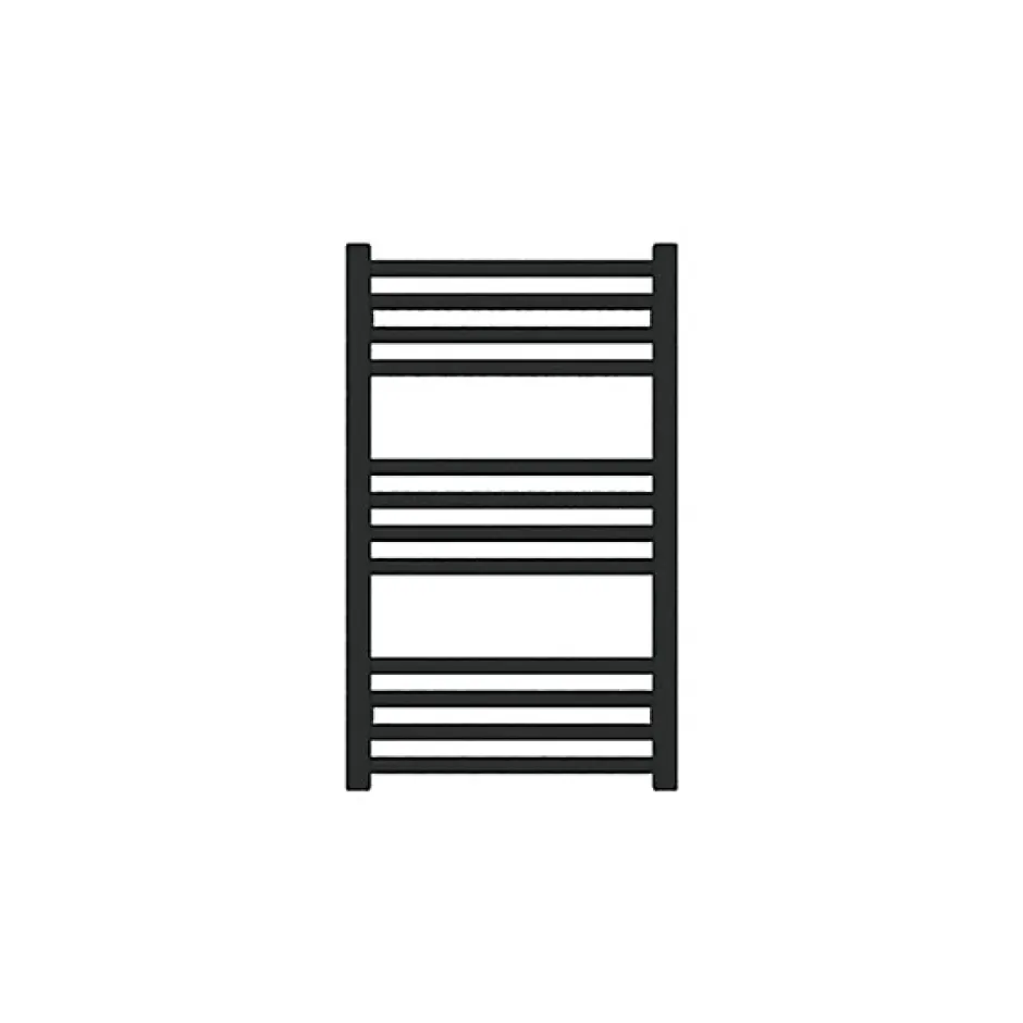 Matisere Sèche-serviette électrique noir - (HxL) 660x400mm - 300 Watt - 300 Watt - FIO660-400E1N* Sèche-Serviettes Électrique