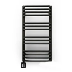 Matisere Sèche-serviette électrique noir - (HxL) 760x400mm - 400 Watt - 400 Watt - ALE760-400E1N