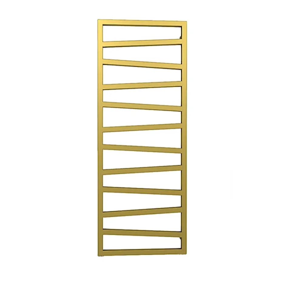 Matisere Sèche-serviette électrique programmable doré - HxL 1780x500 mm - 600 Watt - ZIG1780/500E1BRAP