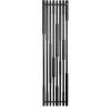 Matisere Sèche-serviette électrique programmable noir - HxL 1600x390mm - 800 Watt - CAN1600/390E8NP* Sèche-Serviettes Électrique