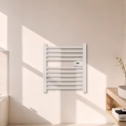 Bestherm Sèche-serviette électrique sans fluide 300W H.62xL54cm HESTIA blanc* Sèche-Serviettes Mixte