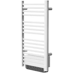 Bestherm Sèche-serviette électrique sans fluide avec soufflerie 500W+1000W H.100,5xL54cm HESTIA blanc