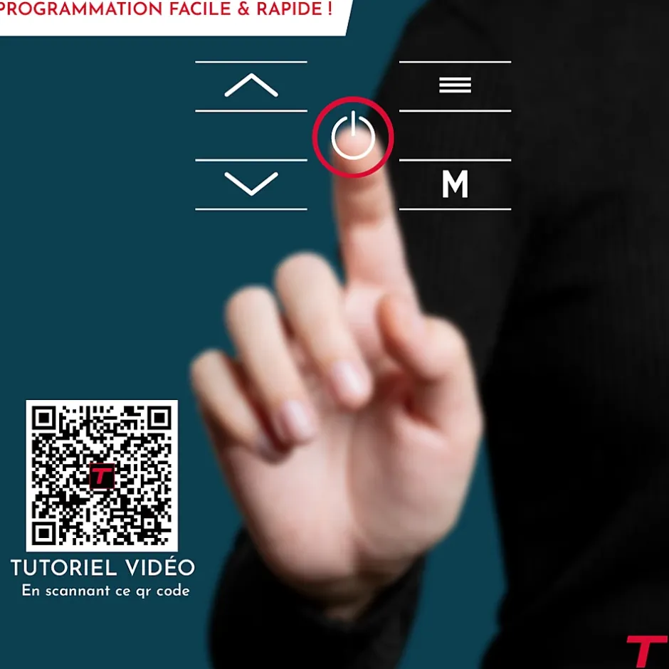 Thomson Sèche-serviette électrique sans fluide connecté WiFi 500W COSMO noir