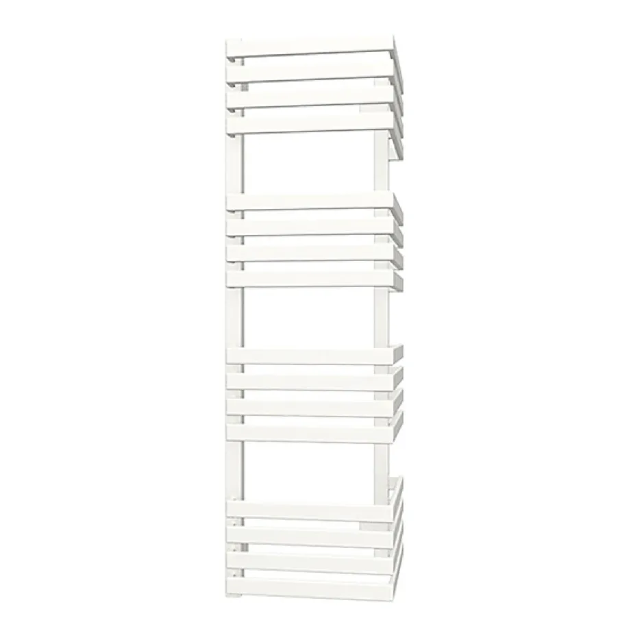 Matisere Sèche-serviette mixte blanc de 1005mm de haut et 300mm de large - 542 Watt - OUT1005/300V2B