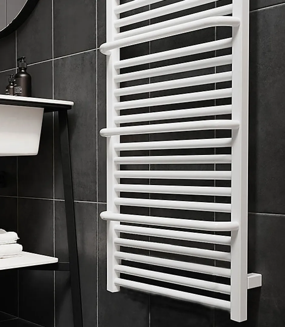 Matisere Sèche-serviette mixte blanc - (HxL) 1460x400mm - 600 Watt - 599 Watt - LIM1460-400Z8B