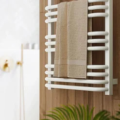Matisere Sèche-serviette mixte blanc de 1580mm de haut et 600mm de large - 949 Watt - ALE1580/600SOAV2B* Sèche-Serviettes Mixte
