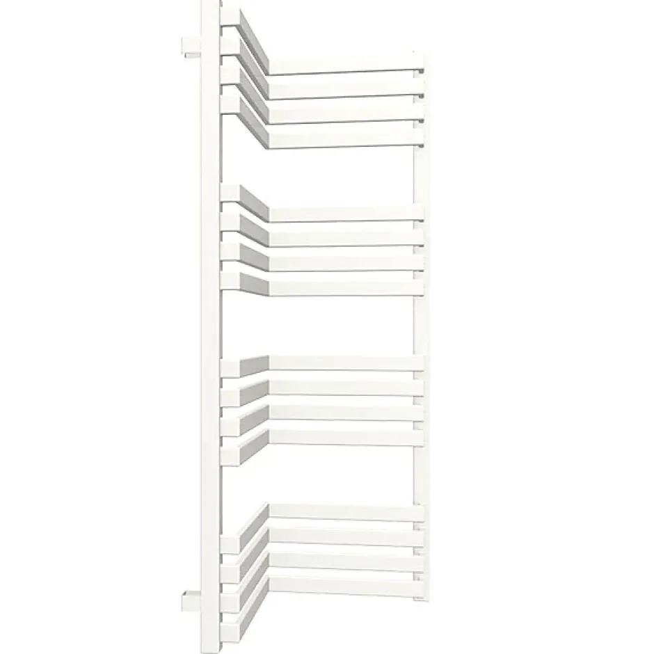 Matisere Sèche-serviette mixte blanc de 1005mm de haut et 350mm de large - 504 Watt - INC1005/350V2B