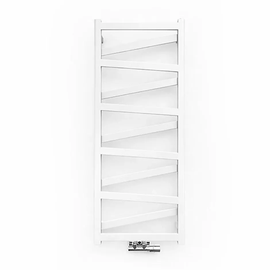 Matisere Sèche-serviette mixte blanc - (HxL) 1230x500mm - 500 Watt - 451 Watt - VIP1230-500Z8B