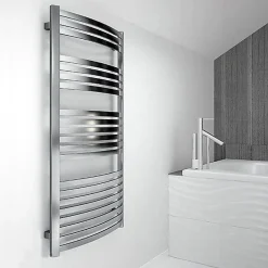 Matisere Sèche-serviette mixte chromé de 1220mm de haut / 600mm de large - 447 Watt - DEX1220/600Z8CRO