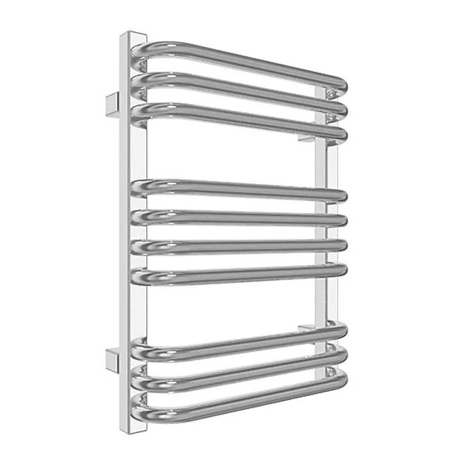 Matisere Sèche-serviette mixte chromé de 1140mm de haut / 600mm de large - 498 Watt - ALE1140/600Z8CRO